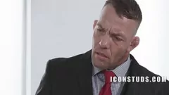 Play Watching My Best Friend's Dad Get His Ass Fucked by His Gay Personal Trainer During Gym Exercise